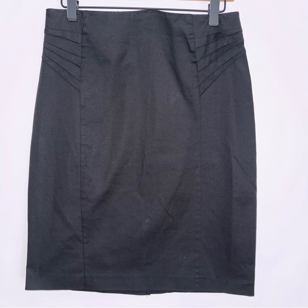 New York and Company Women’s Black Stretch Pencil Skirt Women’s Size 4